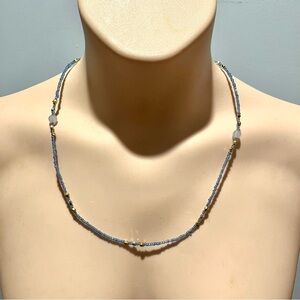 Gently Used Simple Women’s Minimalistic Tiny Beaded Modest Necklace